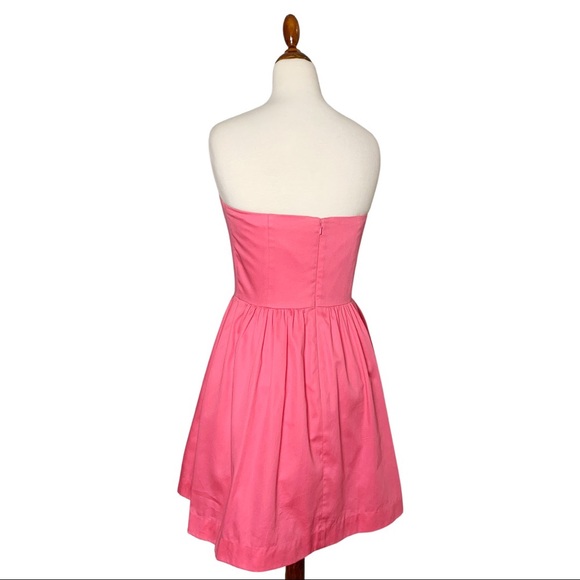 Lilly Pulitzer Pink Mayfield Strapless Dress 4 - Picture 3 of 11